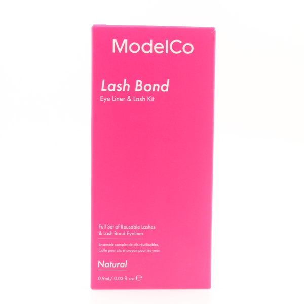 ModelCo Lash Bond Eye Liner & Natural Lashes Kit - New