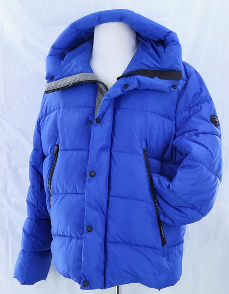 MICHAEL KORS $375 Oakfield Blue Water Resistant Quilted Mens Puffer Jacket - NWT
