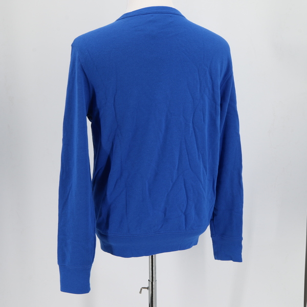 Polo Ralph Lauren $374 Men's Primary Blue Pullover Crewneck - NWT
