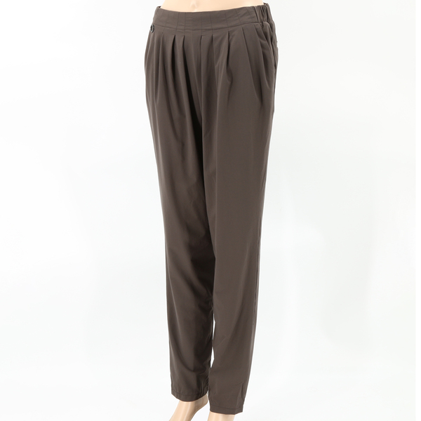 MANILA GRACE NWT $205 Brown Women’s High Waist Tapered Trousers Pants Bottoms