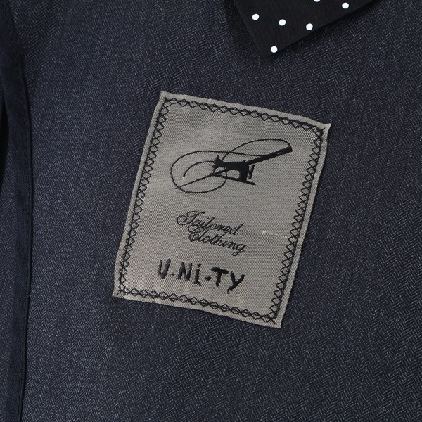 UNITY NWT $590 Single-Breasted Gray Tailored Clothing Men’s Blazer Jacket Coat