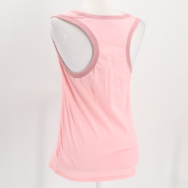 Mauro Grifoni KY268019Q $110 Women's Pink Rainbow Logo Patch Tank Top - NWT