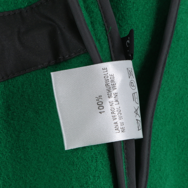 OPIFICI CASENTINESI Green 100% Wool Fleece Sleeveless Women’s Vest Jacket - NWT