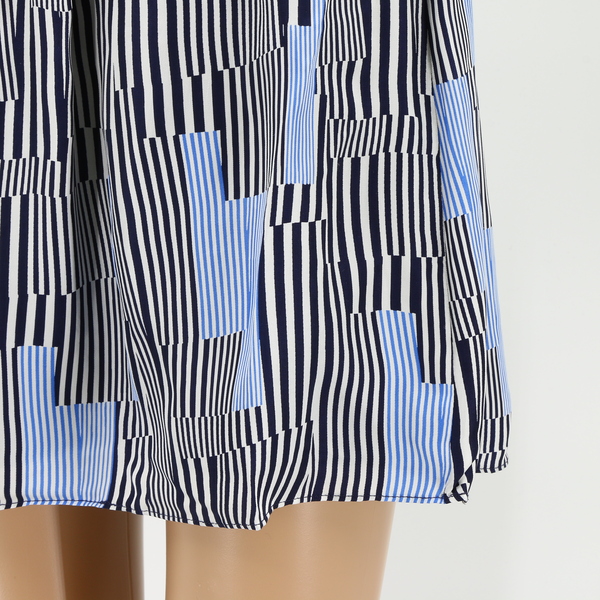 ARMANI EXCHANGE NEW/NO TAGS $120 Multicolor Striped Women’s A-Line Mini Skirt