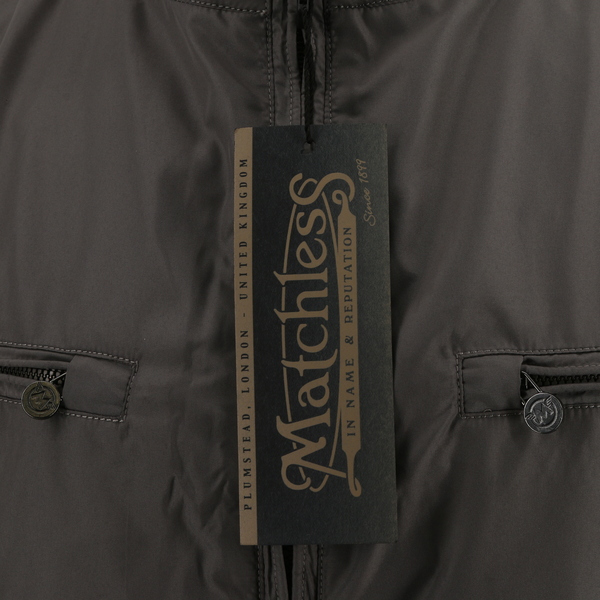 MATCHLESS NWT $497 Ocelot Blouson Grey Men’s Motorcycle Jacket Coat Outerwear