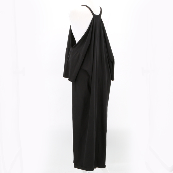 GAELLE PARIS NWT $130 Black Off-The-Shoulder Women’s Long Kaftan Maxi Dress
