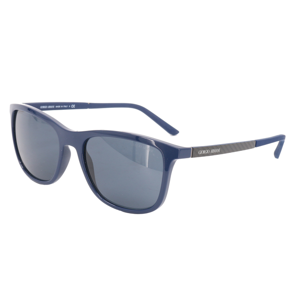 Giorgio Armani AR 8087 5145/87 $245 Men's Squared Blue Sunglasses - NIB