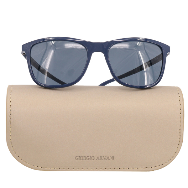 Giorgio Armani AR 8087 5145/87 $245 Men's Squared Blue Sunglasses - NIB