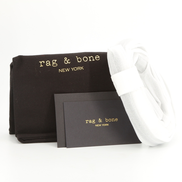 Rag & Bone W274131LD $350 Women's Black Pilot Leather Clutch Purse Bag - NWT