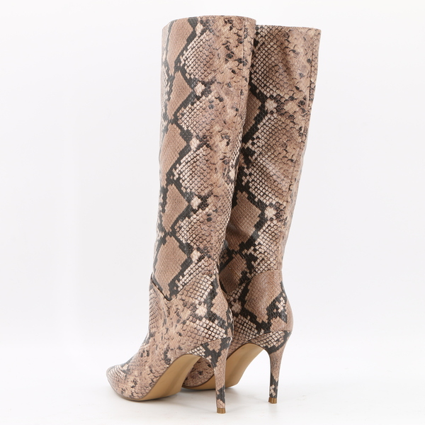 Steve Madden $135 Embossed Knee High Women's Boots KINGA/KING05S1 Size 8.5 - New
