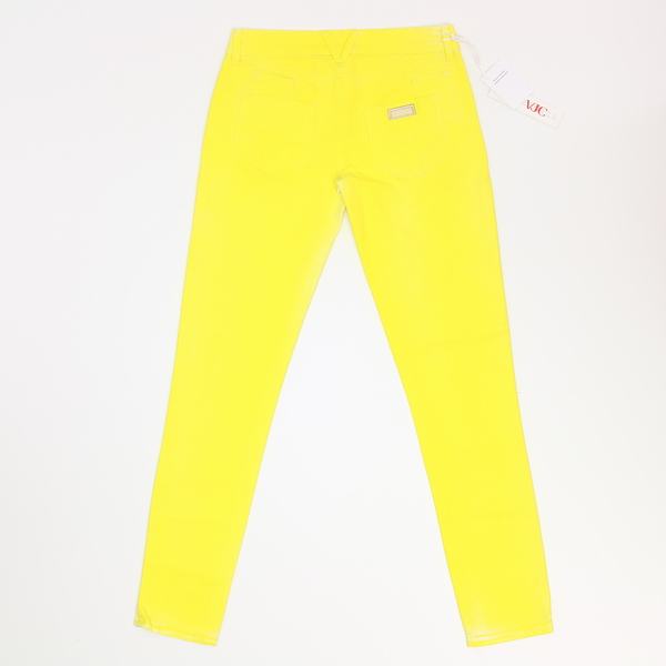 Versace Jeans Couture TV6036-47915 $285 Women's Yellow Mid-Rise Jeans - NWT