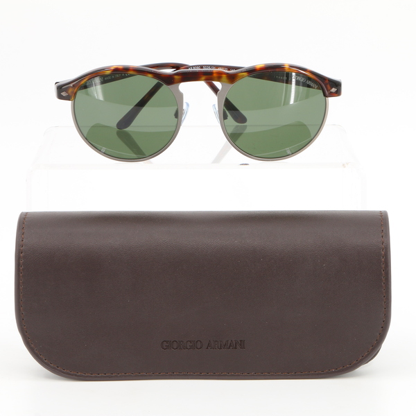 Giorgio Armani AR 8090 $230 Women's Tortoise Clubmaster Sunglasses - NIB