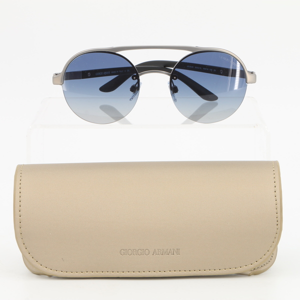 Giorgio Armani AR 6045 $275 Women's Semi-Rimless Sunglasses -NIB