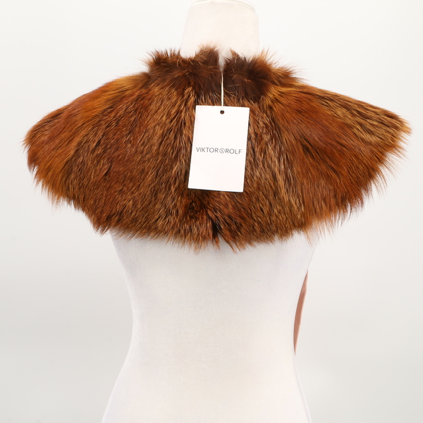 Viktor & Rolf $283 Women's 100% Fox Fur Collar 44TH00109184-New