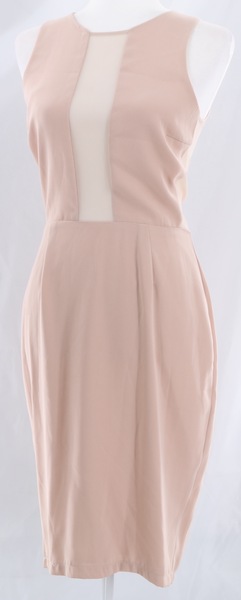 RELISH NWT $150 Rose Dust Sleeves Round Neck Women’s Knee-Lenght Sheath Dress