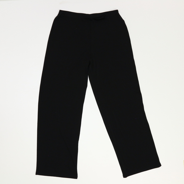 Y's by Yohji Yamamoto $850 Women's Black Laine Wool Cropped Trousers - NWT