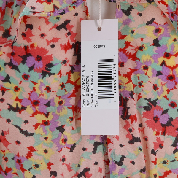 REBECCA TAYLOR NWT $495 Margo Floral Women’s Jumpsuit - Multicolor