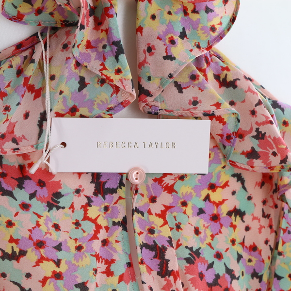 REBECCA TAYLOR NWT $495 Margo Floral Women’s Jumpsuit - Multicolor