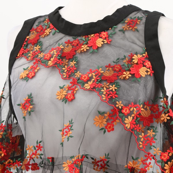 PHILOSOPHY DI LORENZO SERAFINI NWT $562 Sleeveless Floral Sheer Women’s Tank Top