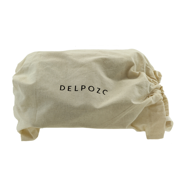 DELPOZO NWT $650 Gold Mini Bow Glitter & Metallic Leather Clutch Crossbody Bag