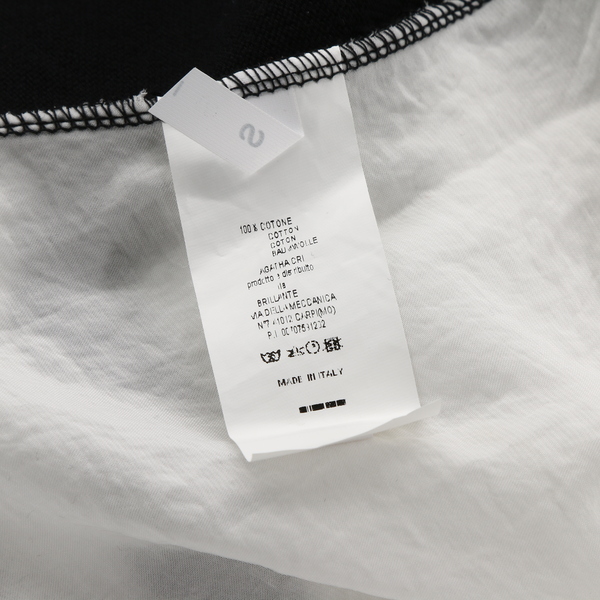 AGATHA CRI NWT $205 Black & White Striped Women’s Shift Tan Knee-Length Dress