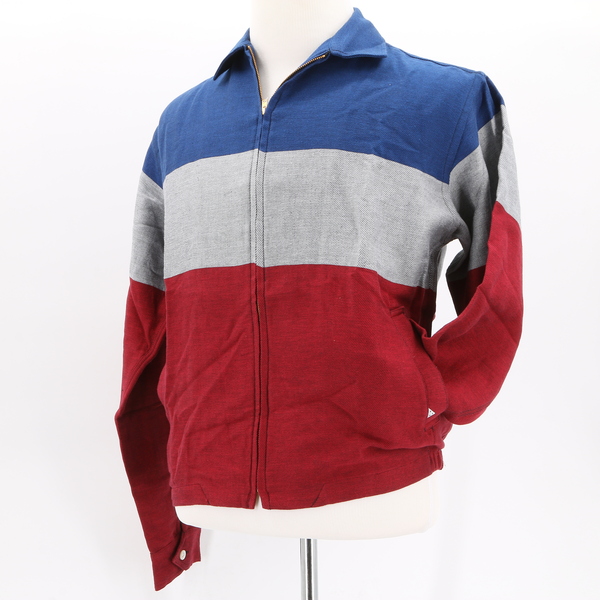 SIDIAN, ERSATZ & VANES NWT $285 Multicolor Colorblock Zip Men’s Shirt Jacket