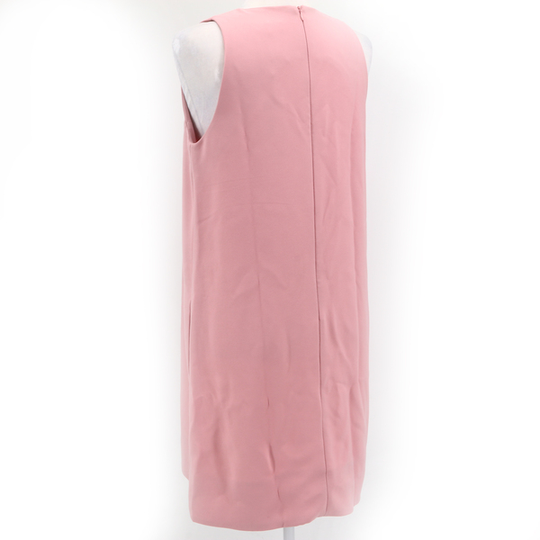 ALEX VIDAL NWT $315 Pink White Marguerite Daisy Sleeveless Women’s Blouse Top