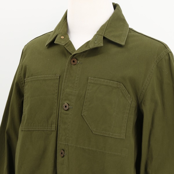 FREEMANS SPORTING CLUB NWOT $579 Army Green Men’s Chore Coat Jacket Outerwear