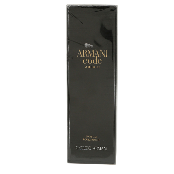 Giorgio Armani Mens Armani Code Absolu Parfum Pour Homme 110mL/3.7 Fl Oz- Sealed