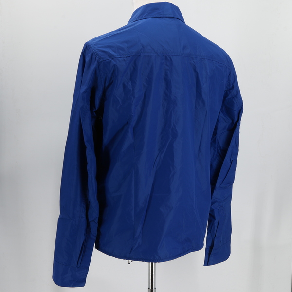 ADD XLAM004 $275 Men's Lightweight Funky Blue Windbreaker Jacket - NWT