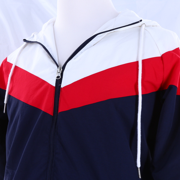 SLATE & STONE NWT $250 Colorblock Zipped Hooded Men’s Track Jacket Sportswear