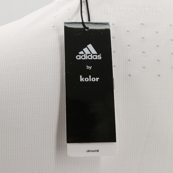 Adidas X Kolor BQ0133 $164 Men's White Graphic Tee 2 - NWT