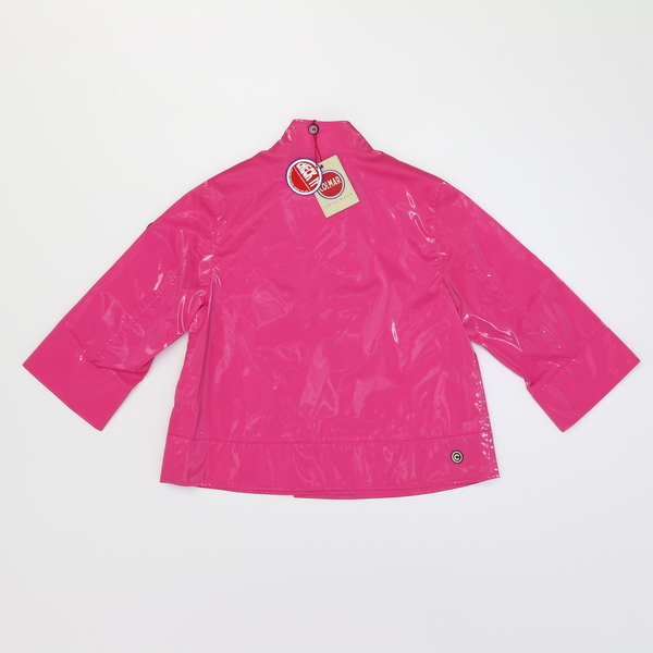 Colmar 19876PC $245 Women's Bright Pink Smooth Snap-Button Jacket - NWT