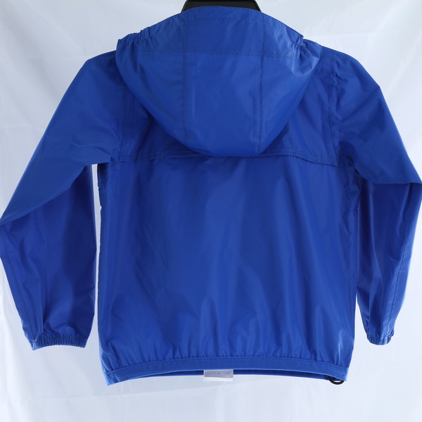 K-Way $80 Toddler's Lightweight Royal Blue Anorak Pullover Jacket - NWT